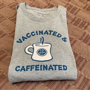 Life Is Good Short Sleeve Crusher Tee size XL